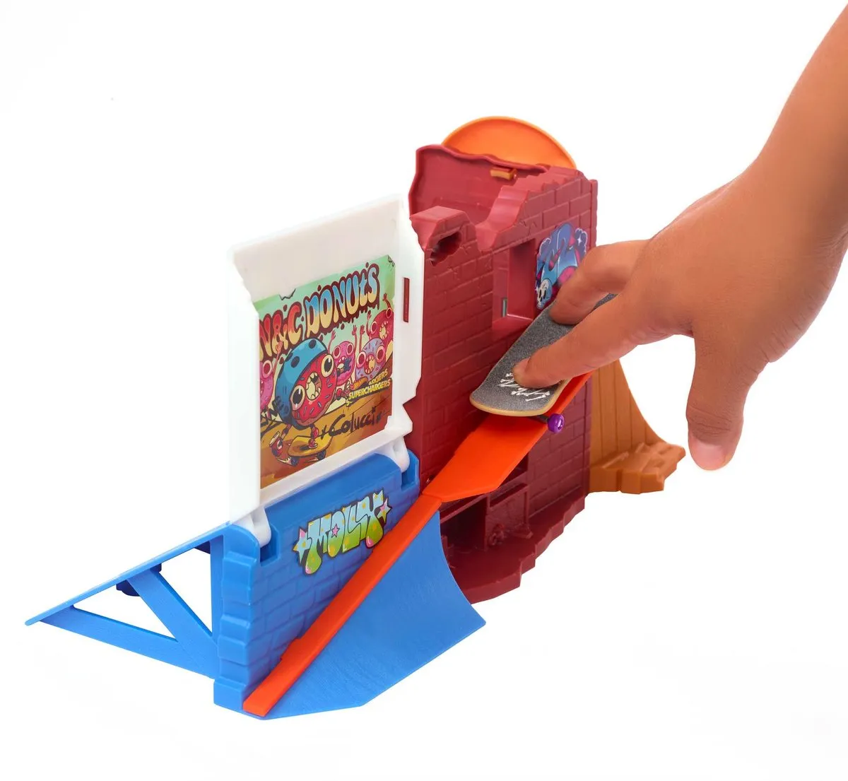Hot Wheels Skate Drop In Skate Set HGT92 - Multikleur - afbeelding 6 van 6