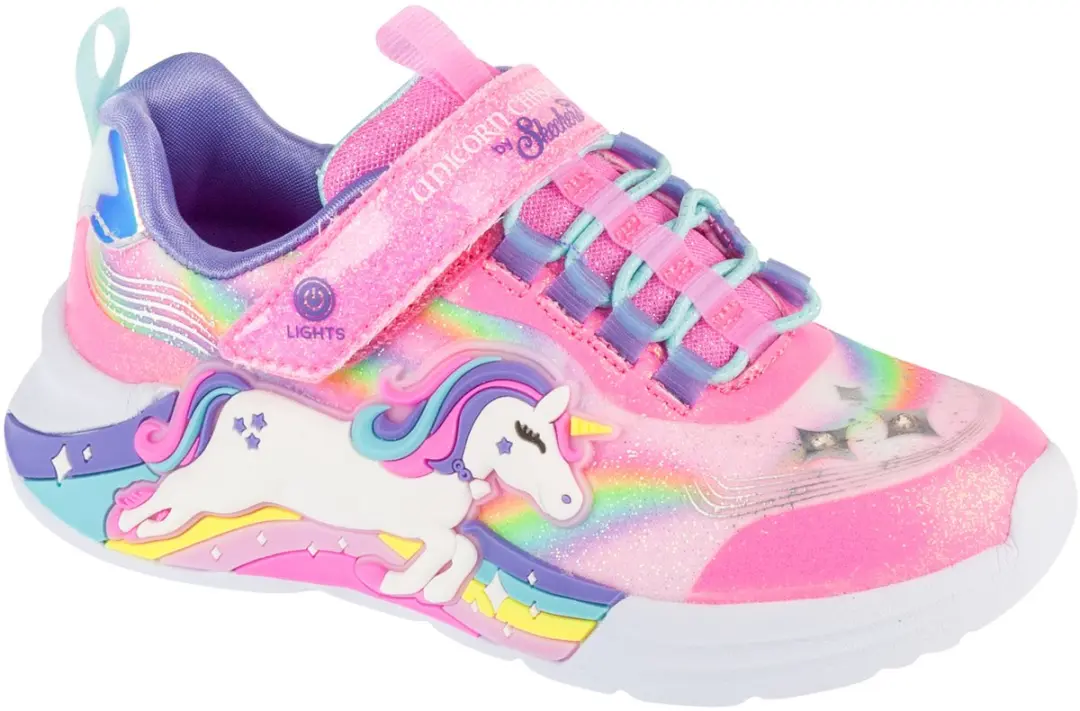 Skechers Unicorn Chaser Schoenen Roze EU 34 Meisje