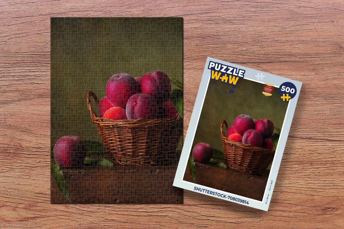 PuzzleWow Legpuzzel 500 Stuks - Multicolor