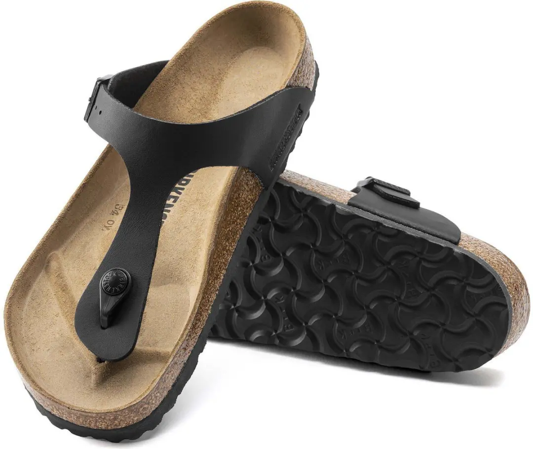 Birkenstock Gizeh Teenslipper - Maat 40 - Zwart - afbeelding 5 van 6