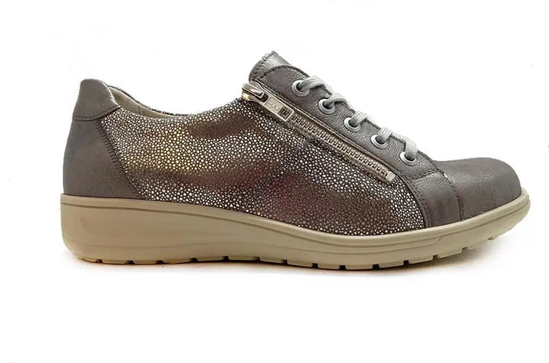 Zilveren Solidus Veterschoenen Heaven Wijdte H