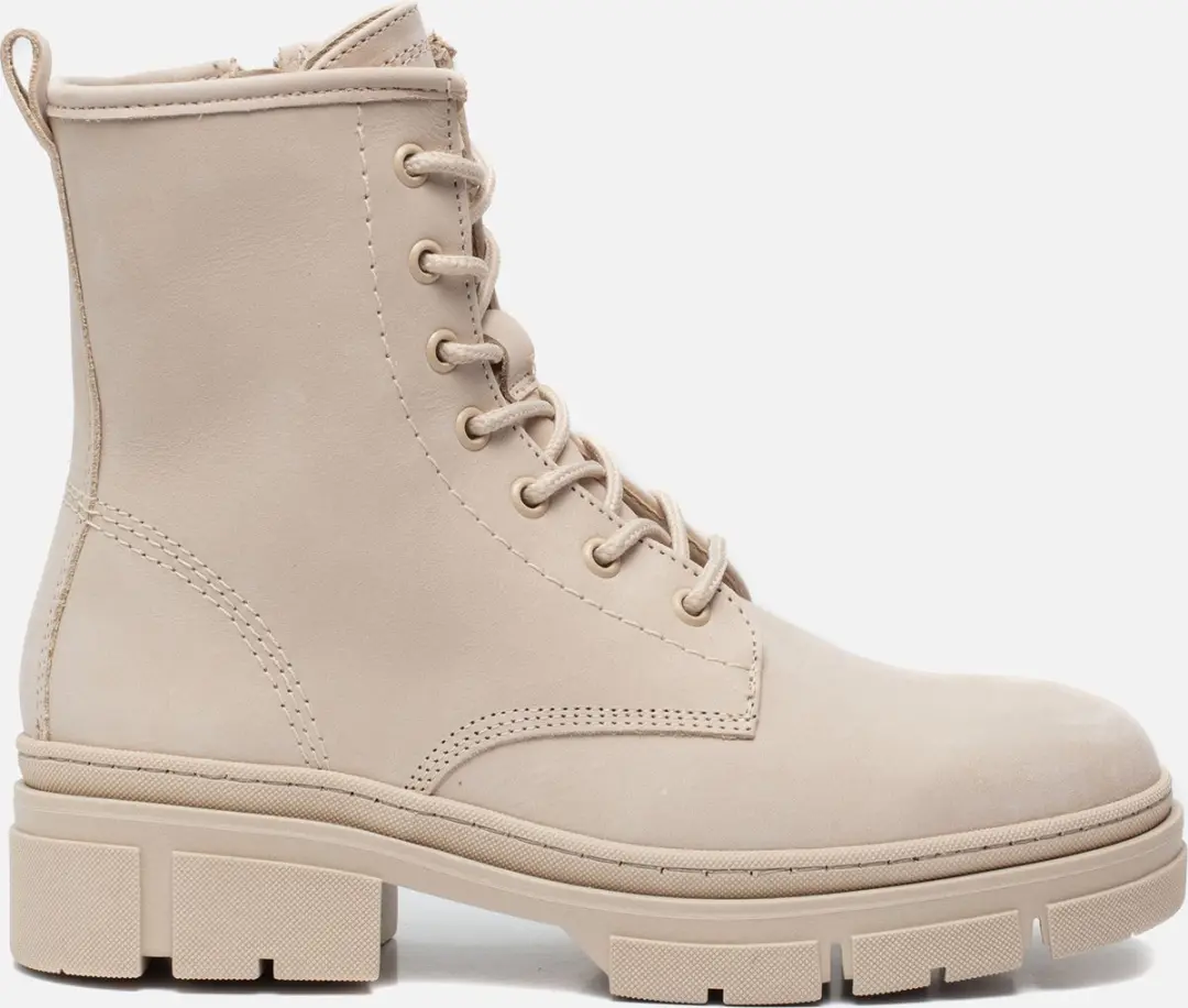 Tamaris Veterboots wit Leer 172103