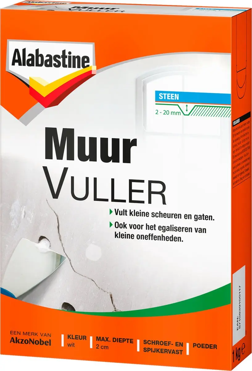 Alabastine Muurvuller Poeder 1kg