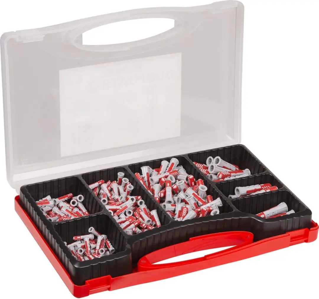 Fischer Red-Box DuoPower Pluggen - 280 Stuks - afbeelding 6 van 6