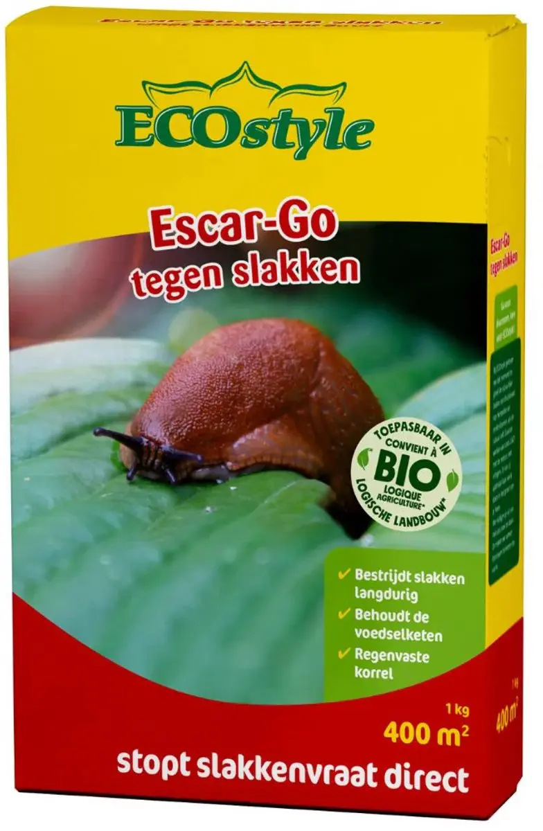 ECOstyle Escar-Go Slakkenkorrels 1kg - 400m² - afbeelding 2 van 6