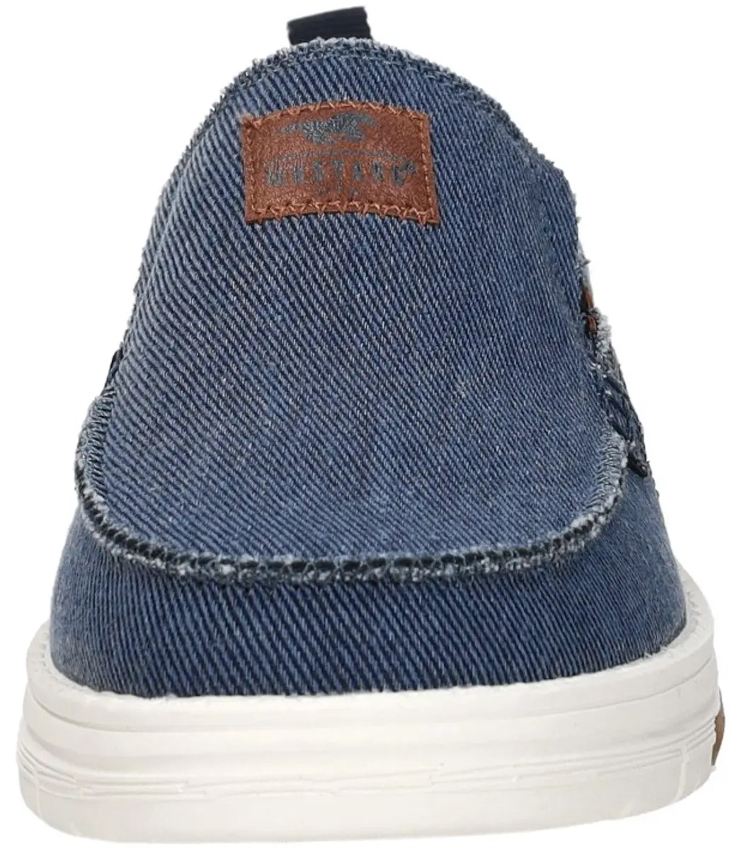 Mustang Sneakers Laag Sportief - blauw - Maat 40 - afbeelding 6 van 6