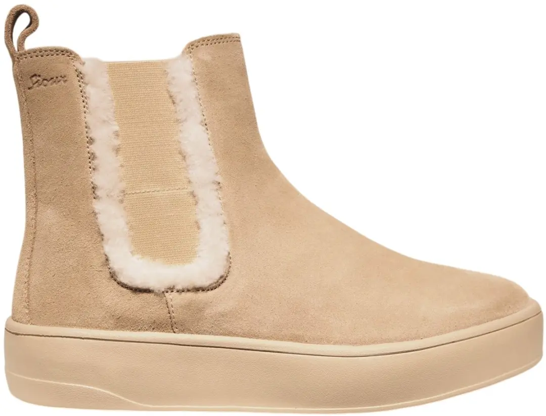 Sioux Edonita 700 Taupe Suède Enkellaarzen