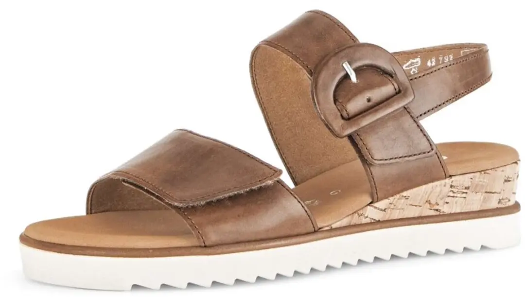 Gabor Dames Sandalen 40.5 - Bruin - afbeelding 2 van 6