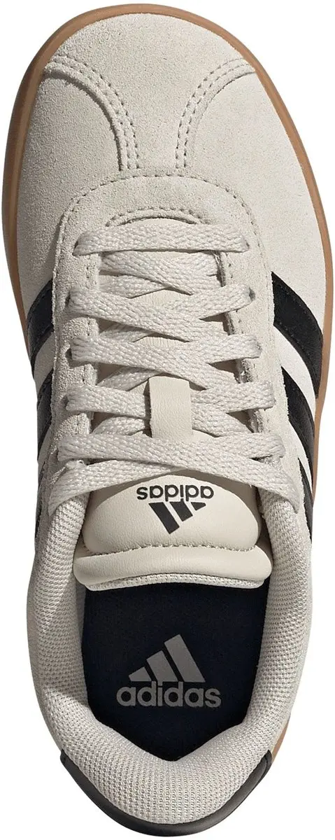 Adidas VL Court 3.0 Sneakers Junior 31 - Lichtgrijs/Zwart - afbeelding 4 van 6