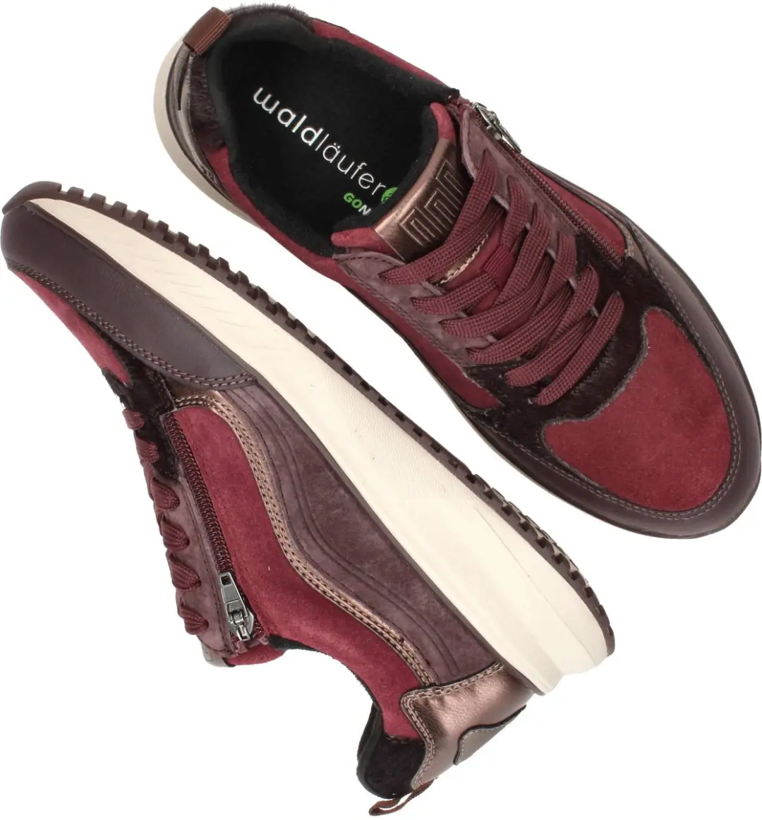 Wäldlaufer Macie Veterschoenen - Paars 37½ - afbeelding 6 van 6