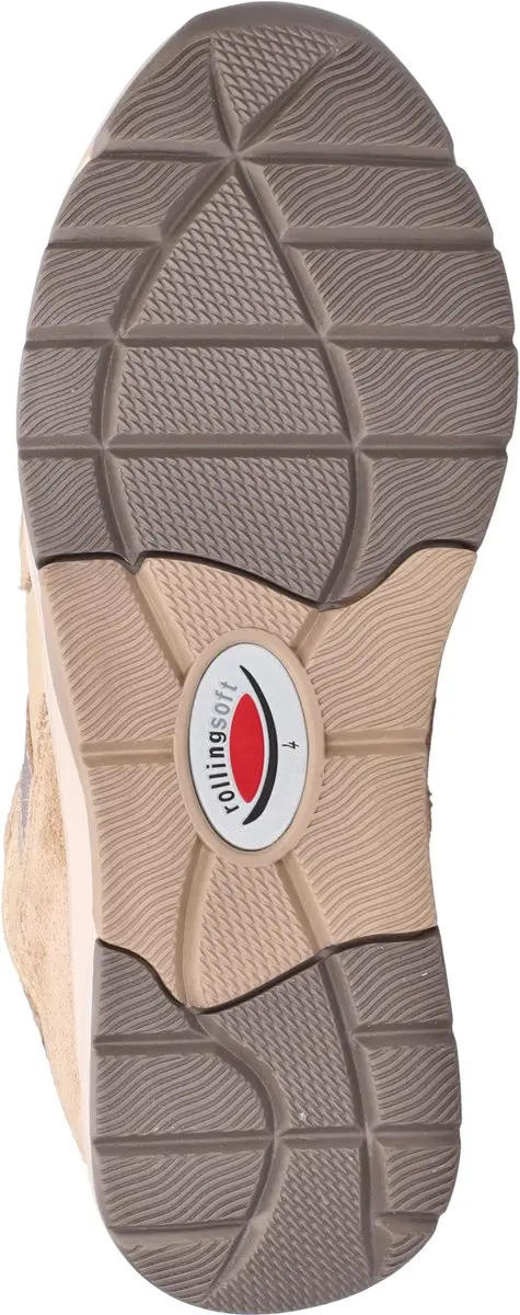 Gabor Rollingsoft Dames Sneaker Beige - Maat 42 - afbeelding 2 van 6