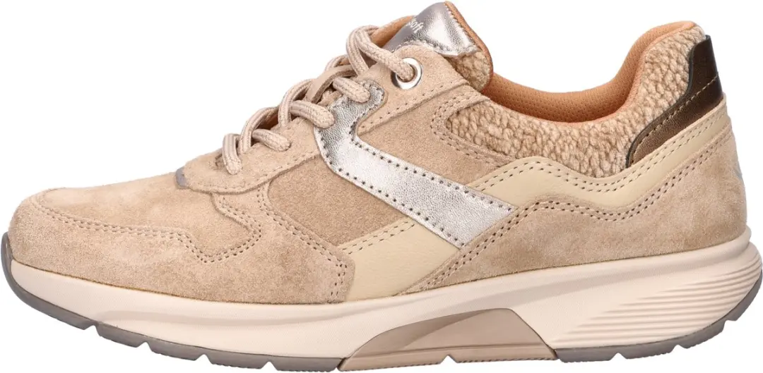 Gabor Rollingsoft Dames Sneaker Beige - Maat 42 - afbeelding 3 van 6