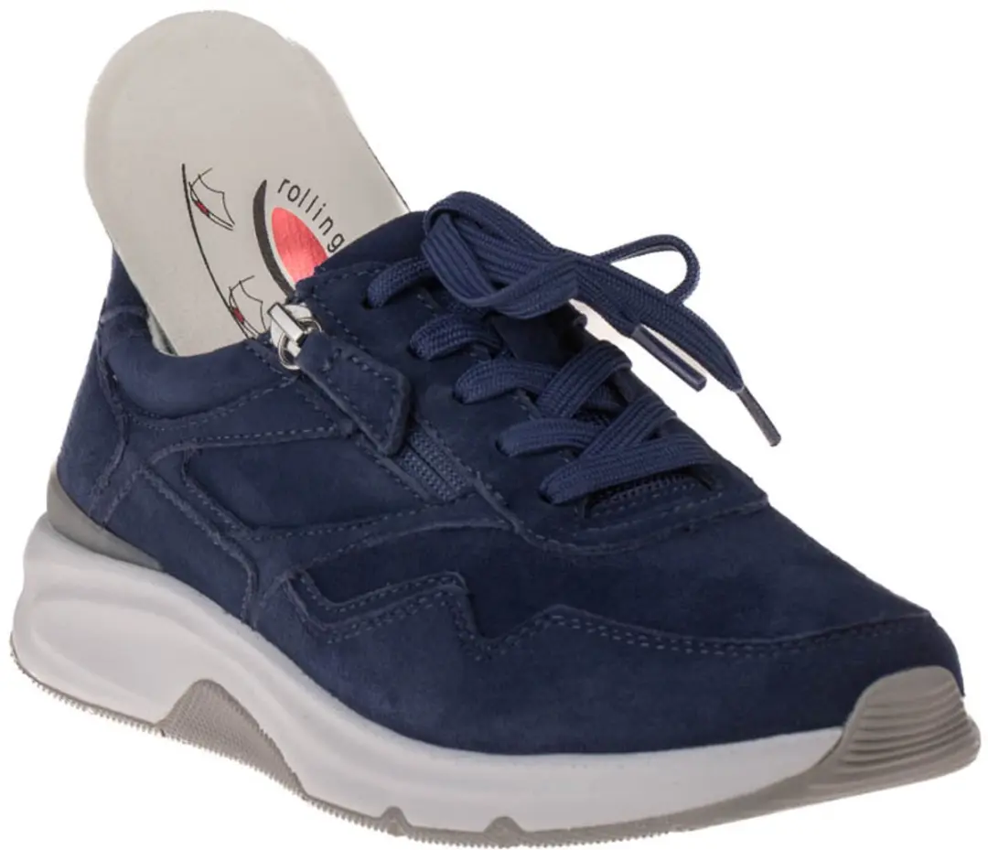 Gabor Rollingsoft 66.896 Sneaker - 38.5 - Blauw - afbeelding 3 van 6