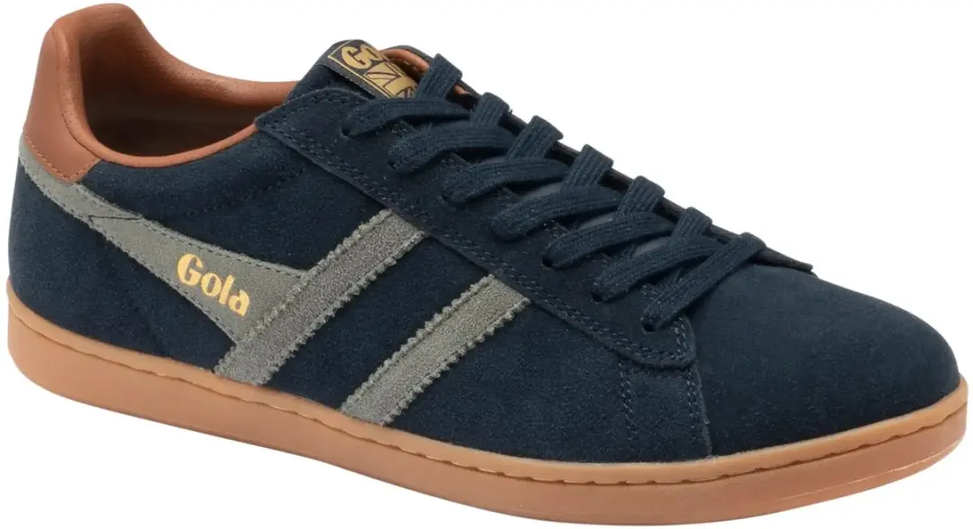 Gola Equipe II CMB387 Baskets - Navy/Conifer/Umber - afbeelding 2 van 6