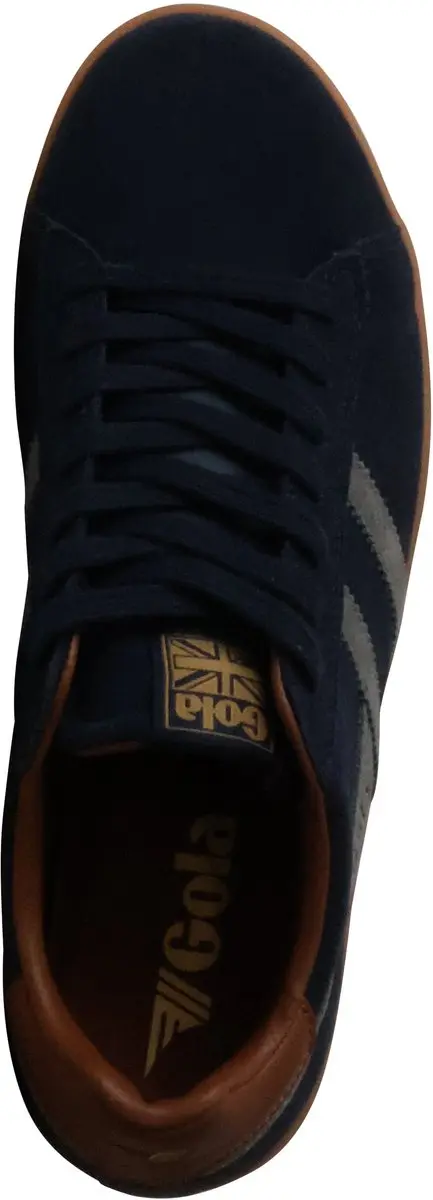 Gola Equipe II CMB387 Baskets - Navy/Conifer/Umber - afbeelding 5 van 6