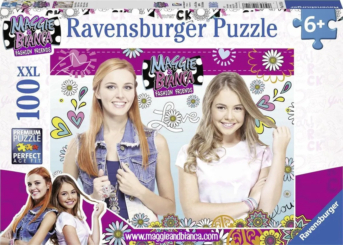 Ravensburger Maggie & Bianca Legpuzzel 100 Stuks
