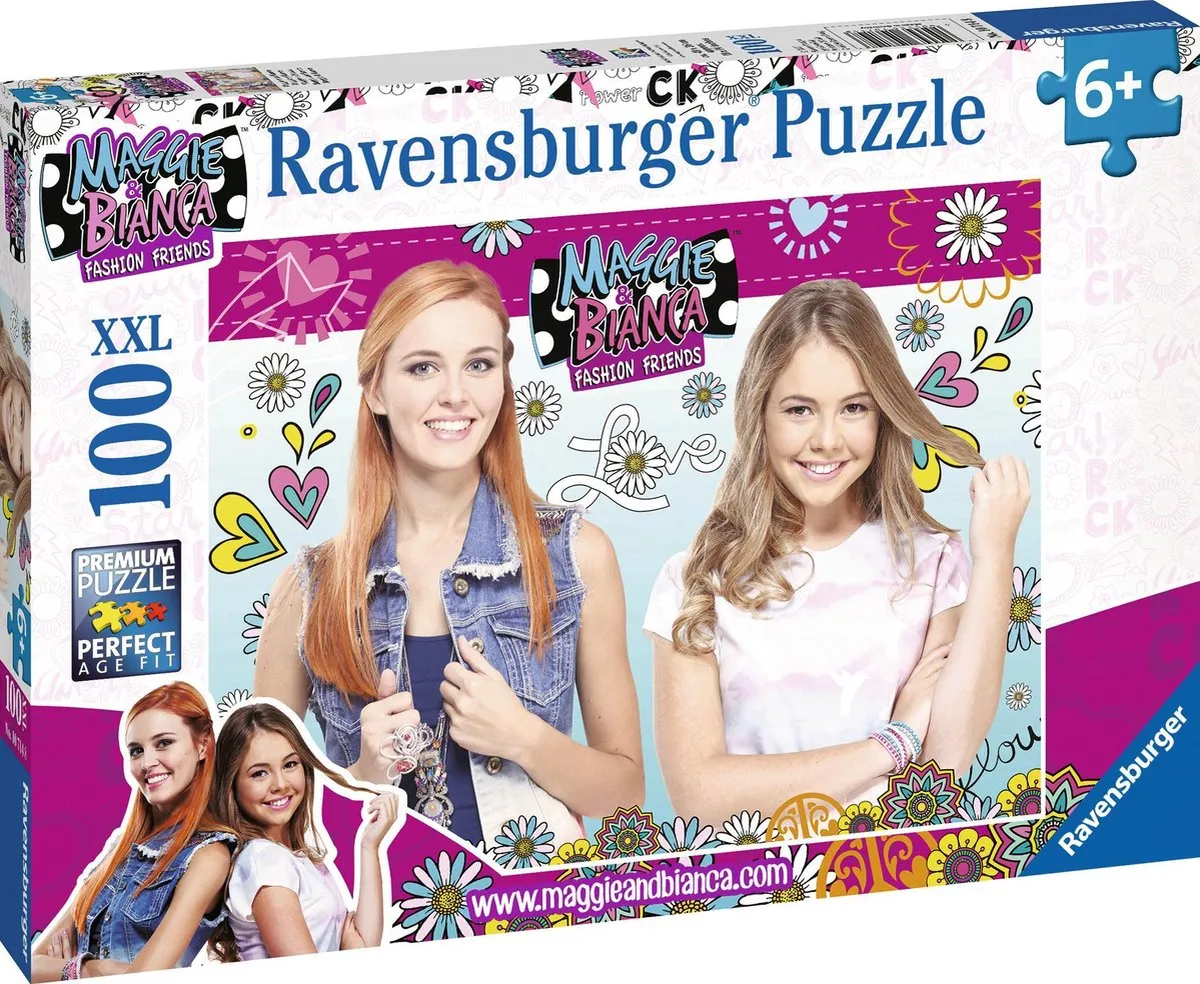 Ravensburger Maggie & Bianca Legpuzzel 100 Stuks - Multicolor