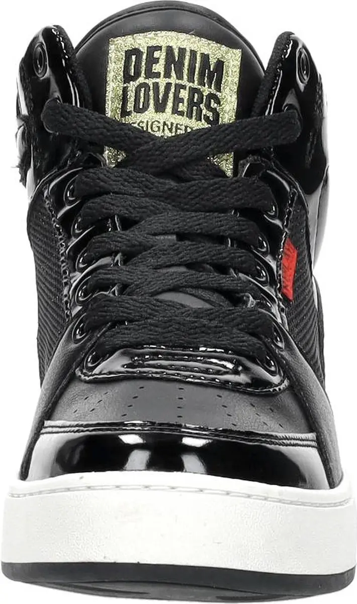 Replay Cobra 1 Hoge Sneakers - Maat 34 - Zwart