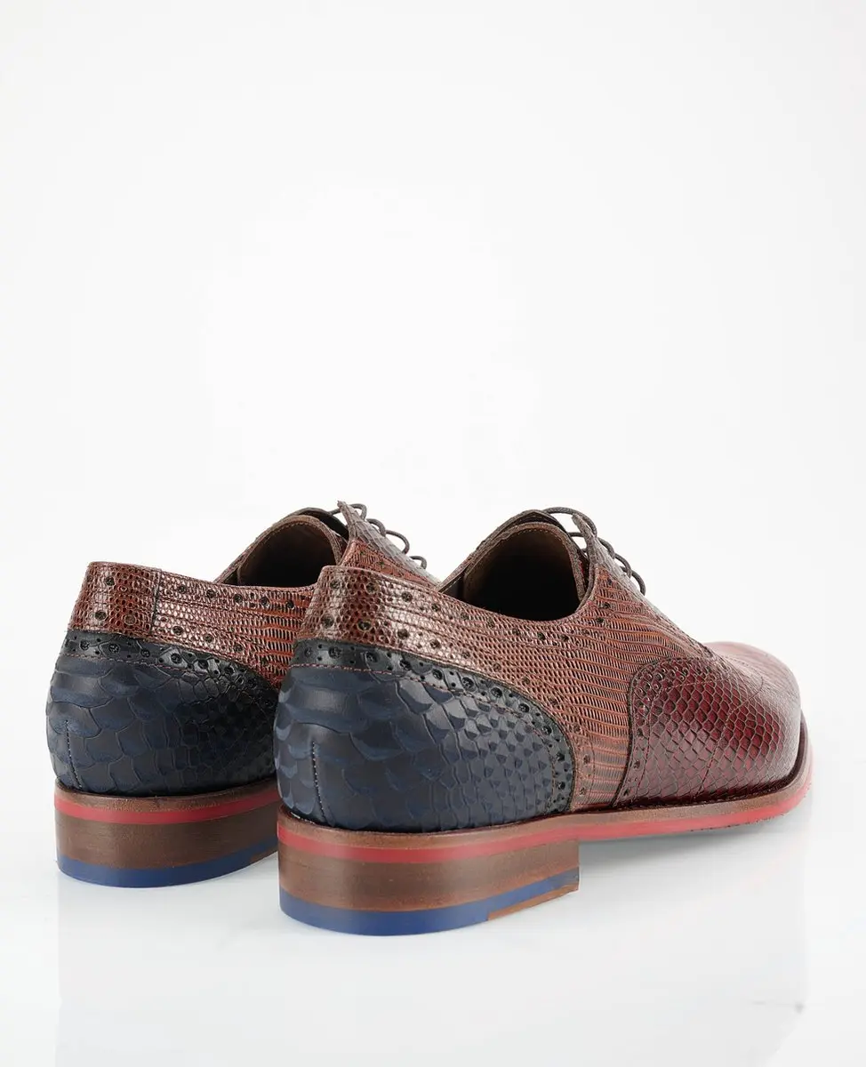 Floris van Bommel Heren Nette Schoenen 19104 - Cognac - Maat 44 - afbeelding 5 van 6