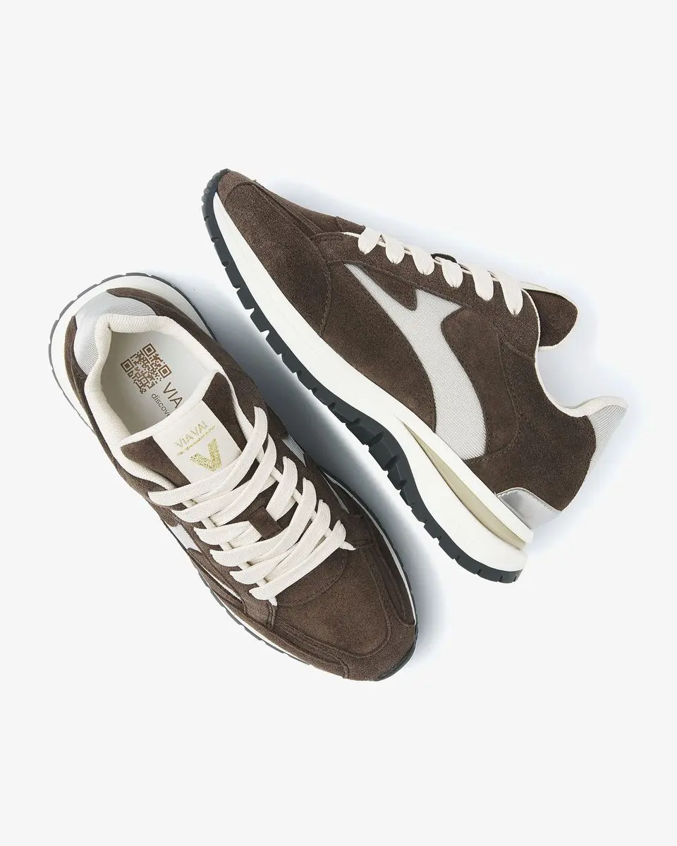 VIA VAI Usher Riggs Sneakers - Bruin - Maat 40