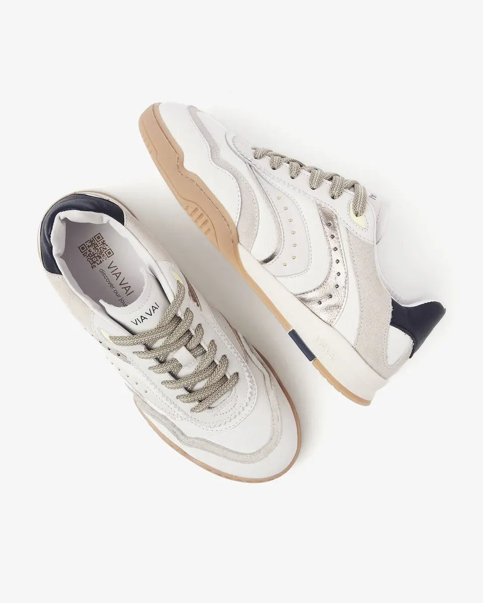 VIA VAI Kris Pax Sneakers - Wit