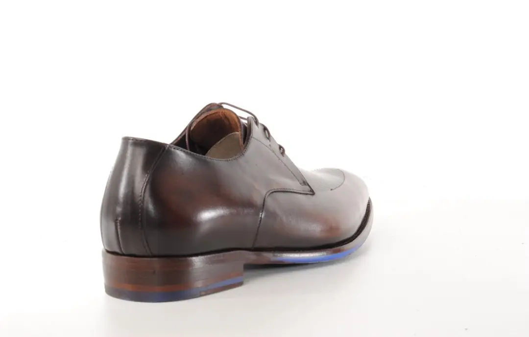 Floris van Bommel De Stapper Veterschoen - Leder Bruin - afbeelding 4 van 6