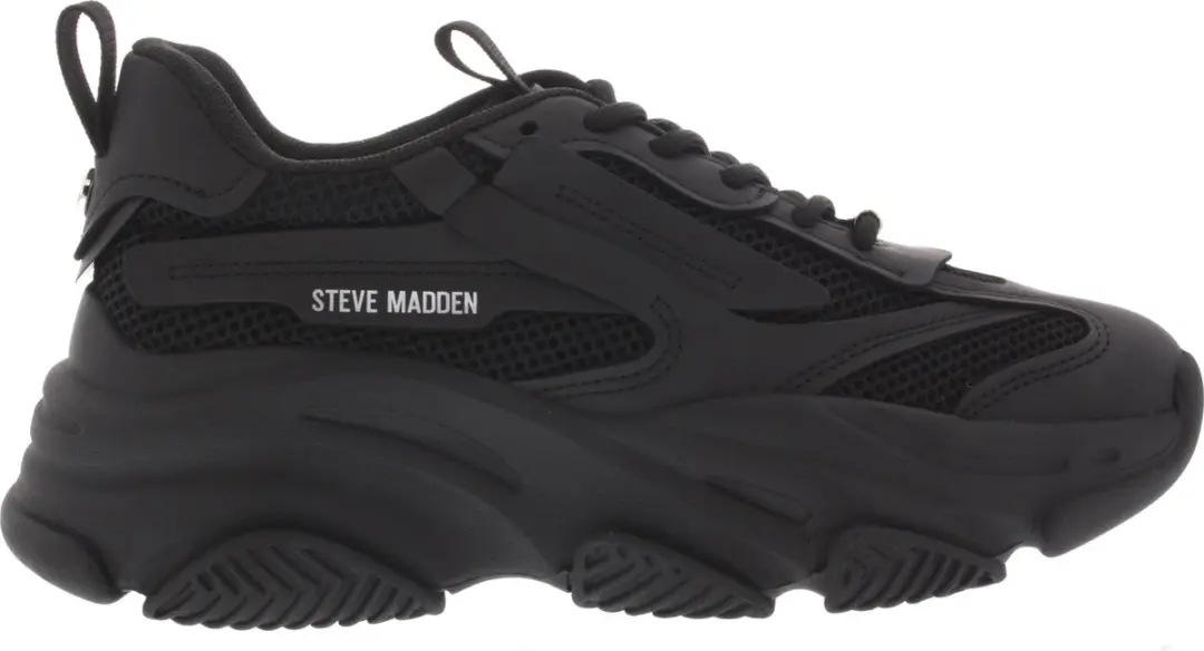 Dames Sneakers Steve Madden Posssession-e Black Zwart