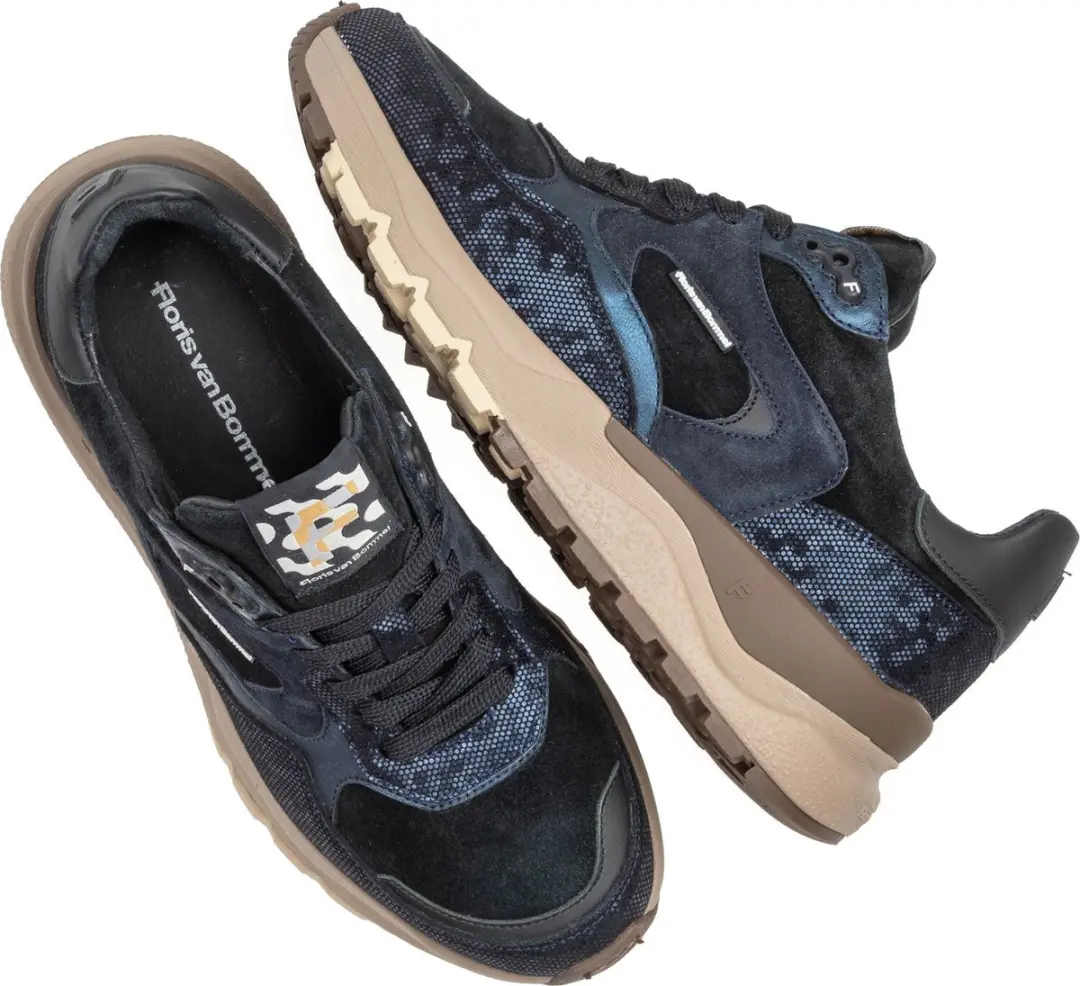 Floris van Bommel Treni Sneakers Sfw-10164 - Dames - Zwart - Maat 40 - afbeelding 3 van 6