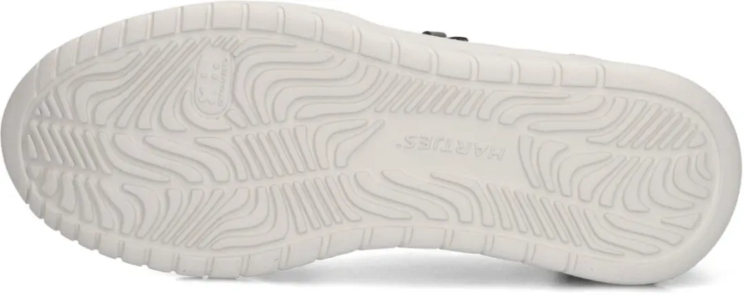 Hartjes Wave Sneakers Dames - Leer Grijs 42
