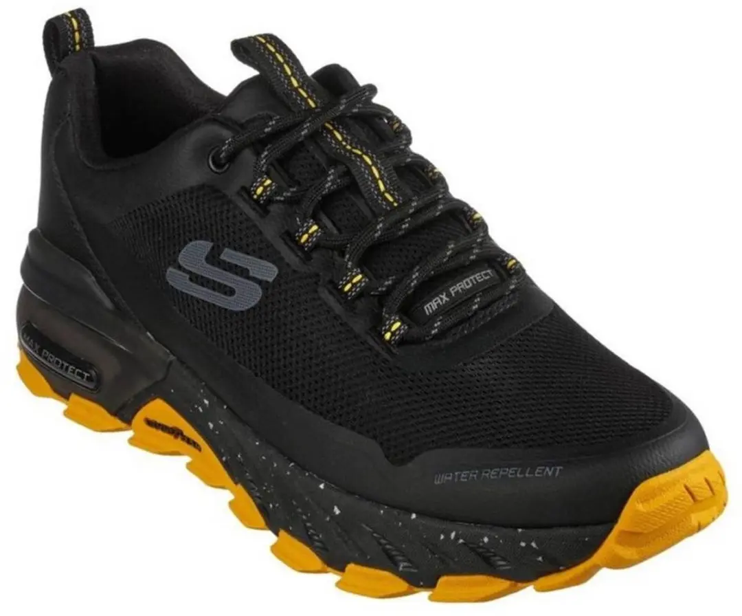 Skechers Max Protect-Liberated 237301-BKYL Sneakers - Zwart