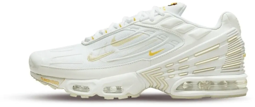 Nike Air Max Plus 3 Herenschoenen, 44, Wit/Rattan/Solar Flare/Light Bone