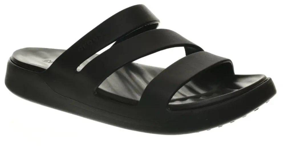 Crocs Getaway Strappy Slides 38/39 - Zwart