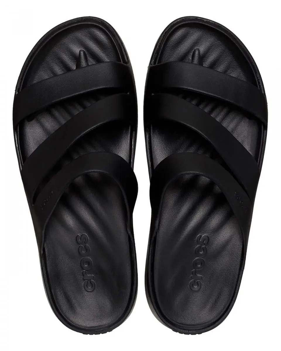 Crocs Getaway Strappy Slides 38/39 - Zwart