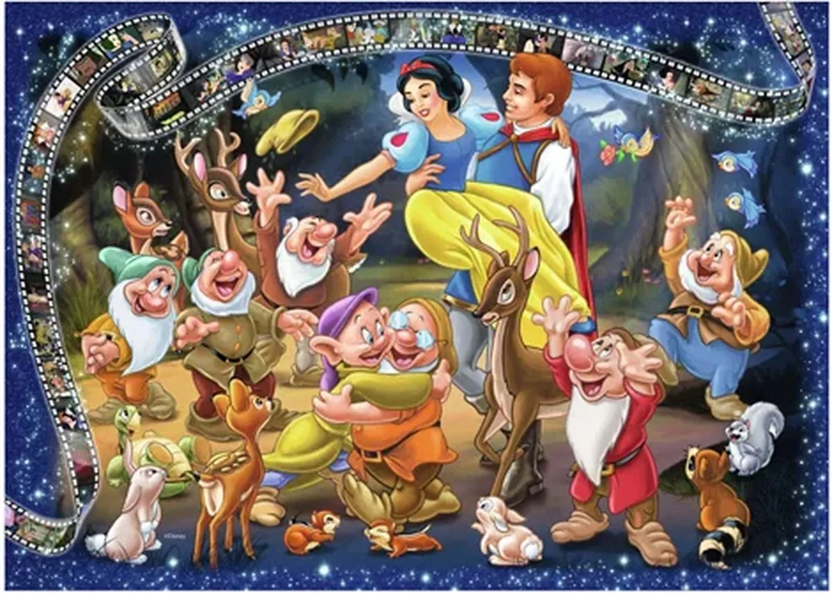 Ravensburger Disney Sneeuwwitje Legpuzzel 1000 Stuks - Multicolor