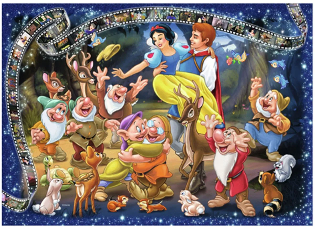 Ravensburger Disney Sneeuwwitje Legpuzzel 1000 Stuks - Multicolor