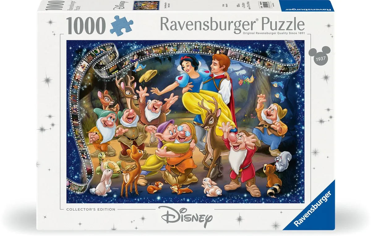 Ravensburger Disney Sneeuwwitje Legpuzzel 1000 Stuks - Multicolor