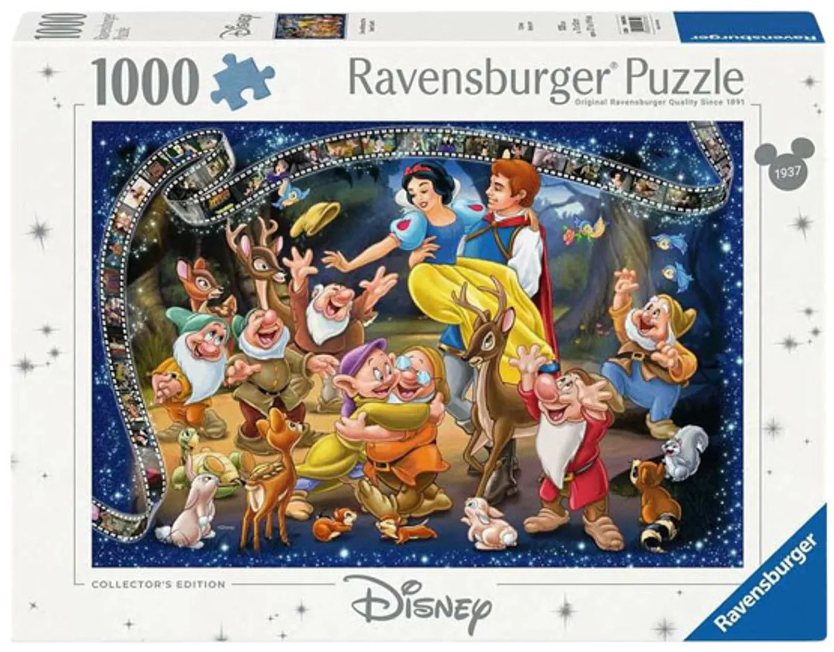 Ravensburger Disney Sneeuwwitje Legpuzzel 1000 Stuks - Multicolor