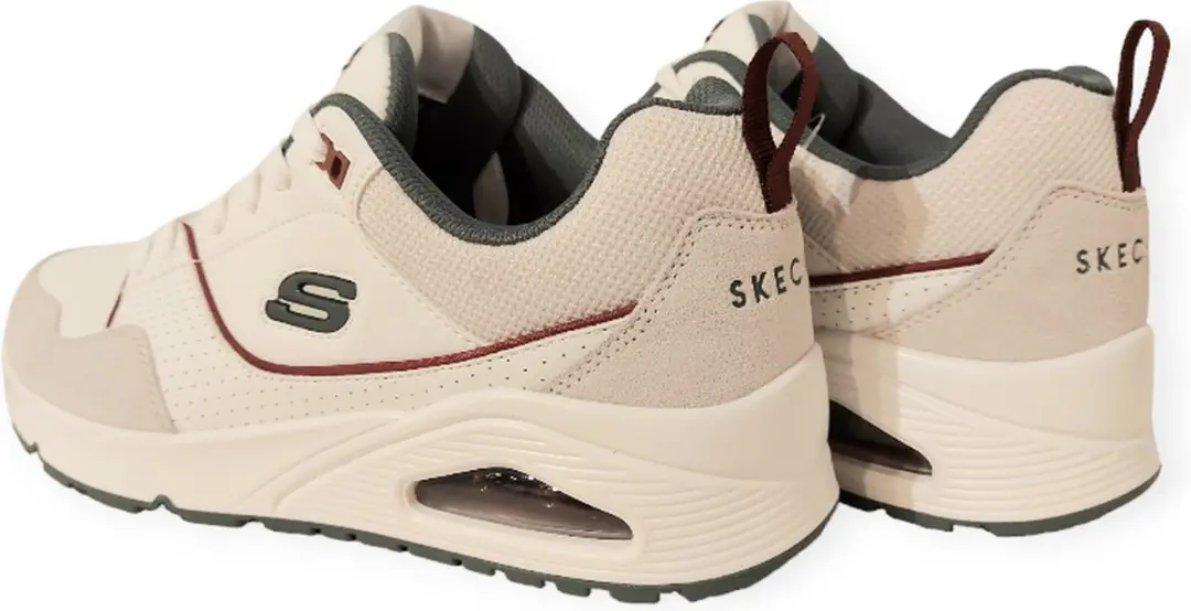 Skechers UNO Retro One 183020 Sneaker - Wit/ Groen