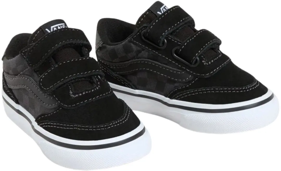Vans Brooklyn LS V CHECKERBOARD black/ASPHALT Unisex Sneakers