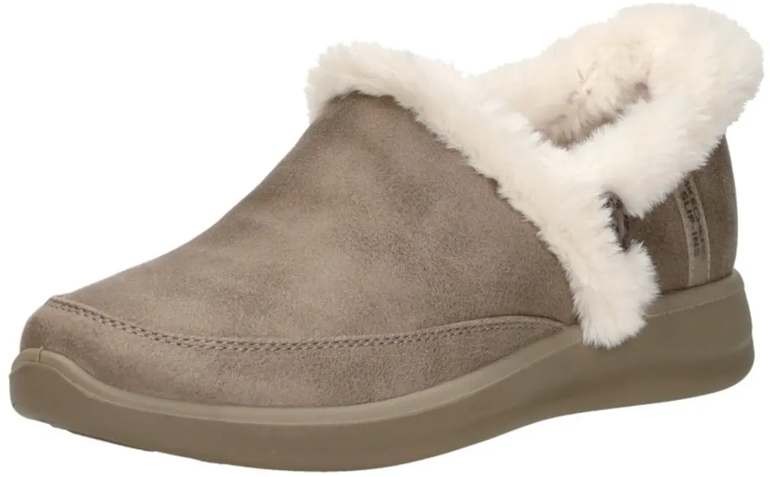 Skechers Cozy Escape Dames Sloffen - Taupe
