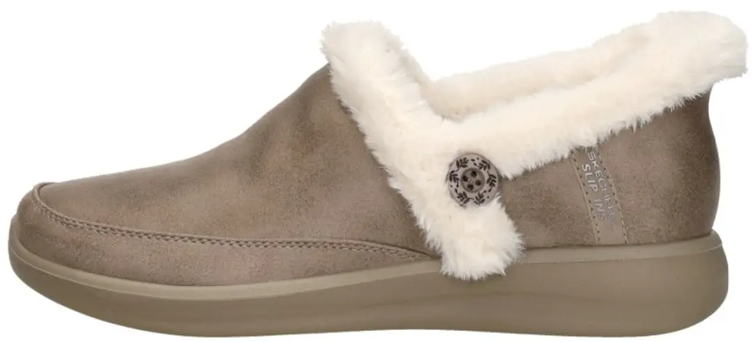 Skechers Cozy Escape Dames Sloffen - Taupe