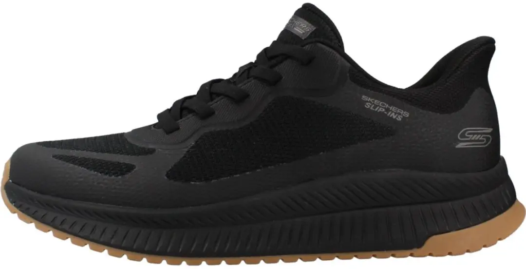 Skechers BOBS Squad 4 Heren Instappers - Zwart - afbeelding 2 van 6