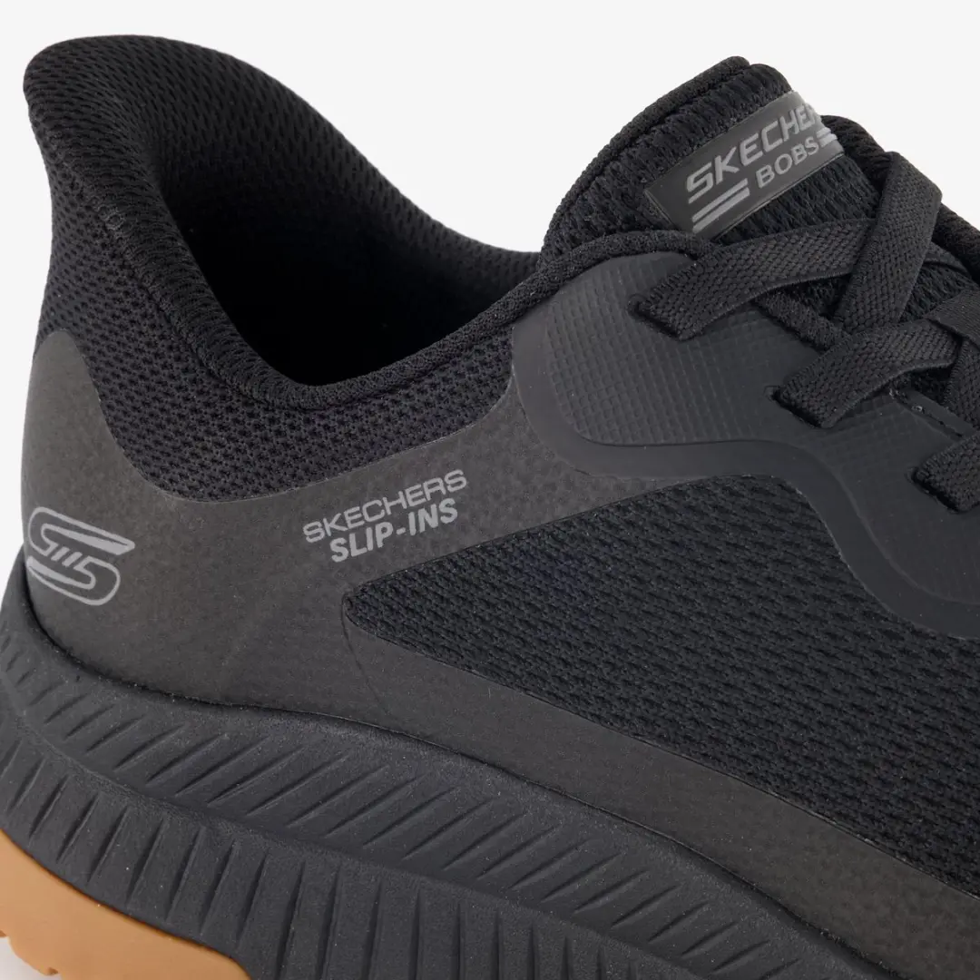 Skechers BOBS Squad 4 Heren Instappers - Zwart - afbeelding 6 van 6
