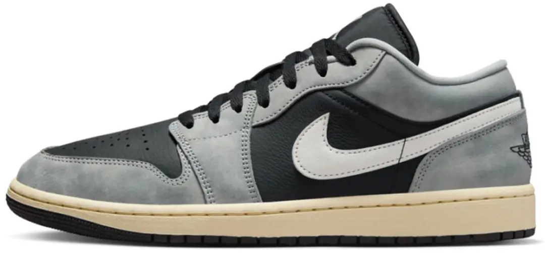 Nike Air Jordan 1 Low Se Maat 46 Zwart Grijs Wit