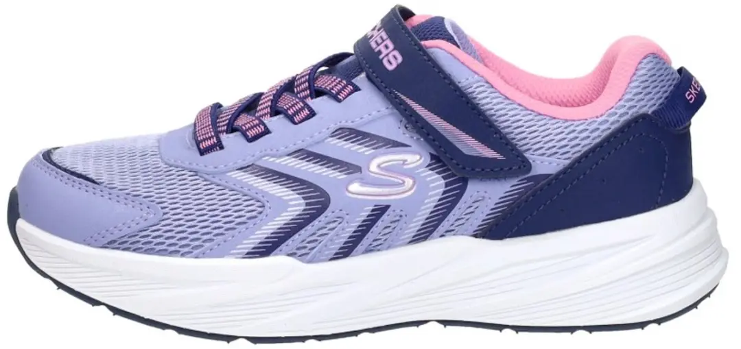 Skechers Microspec Tread Klittenband - Sneakers - Unisex - Paars - afbeelding 2 van 6