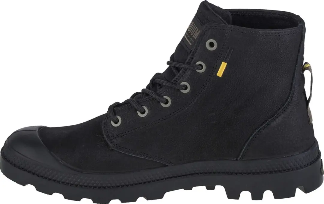 Palladium Pampa Hi Supply Lth Unisex Sneakers - Zwart 36