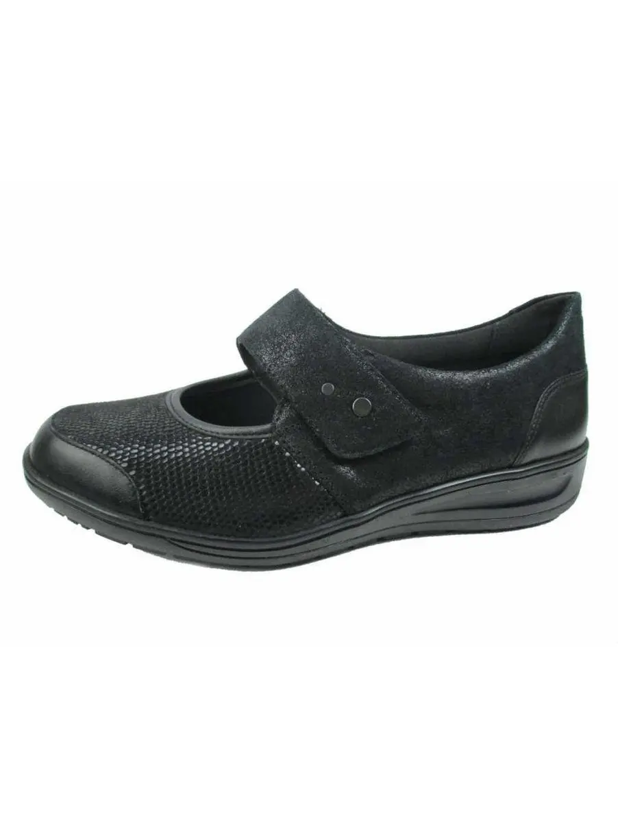 Solidus -Dames -  zwart - ballerina's & mocassins - maat 41.5 - afbeelding 6 van 6