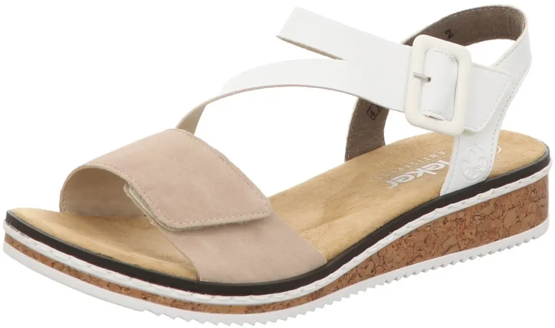 Rieker Damen Sandale in beige