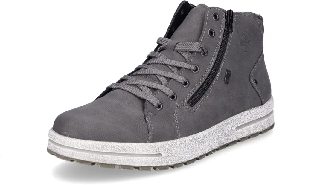 Rieker heren veterboot grijs