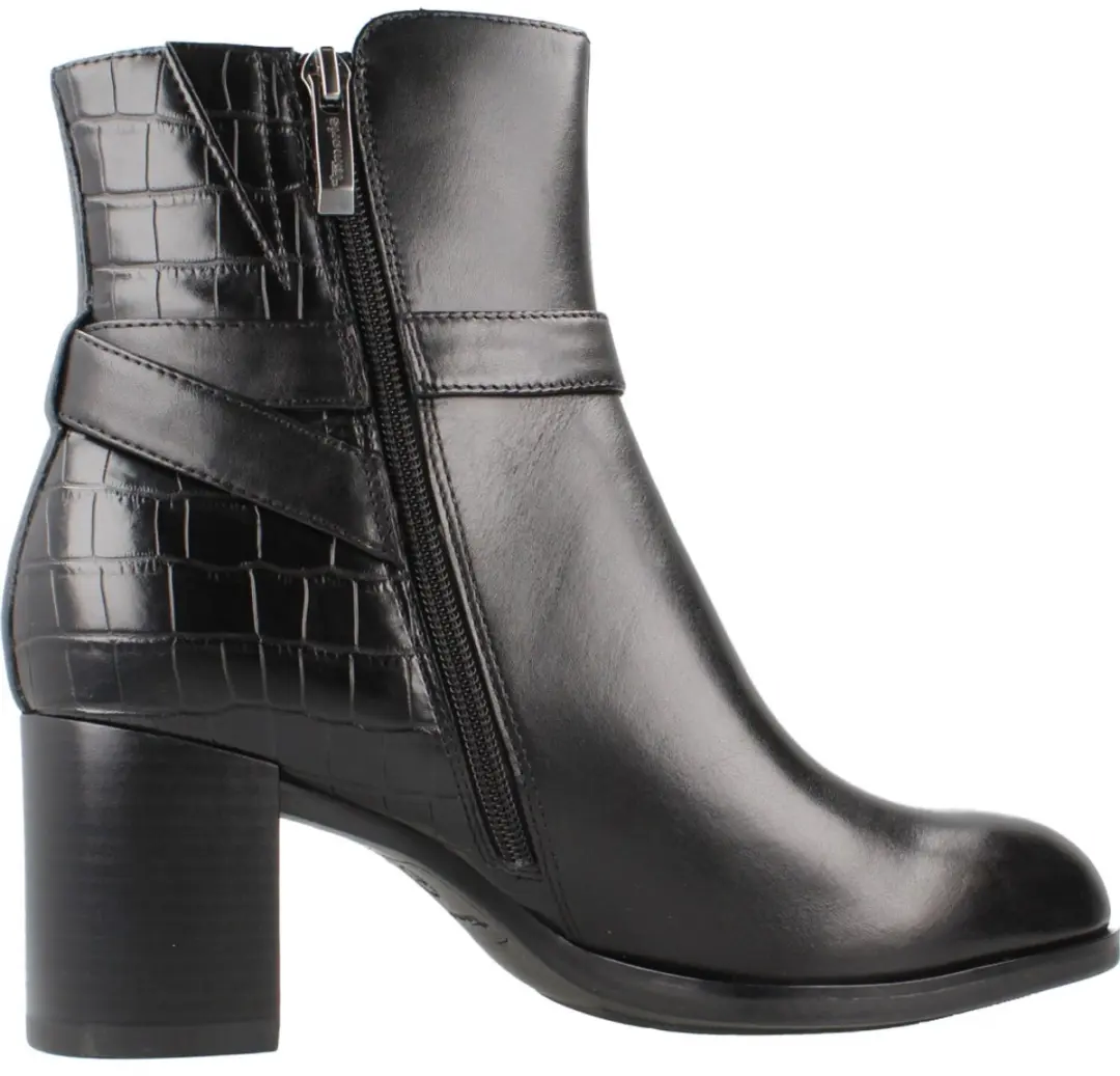 Tamaris Dames Enkellaarsje 1-25346-47 001 Maat: 38 EU